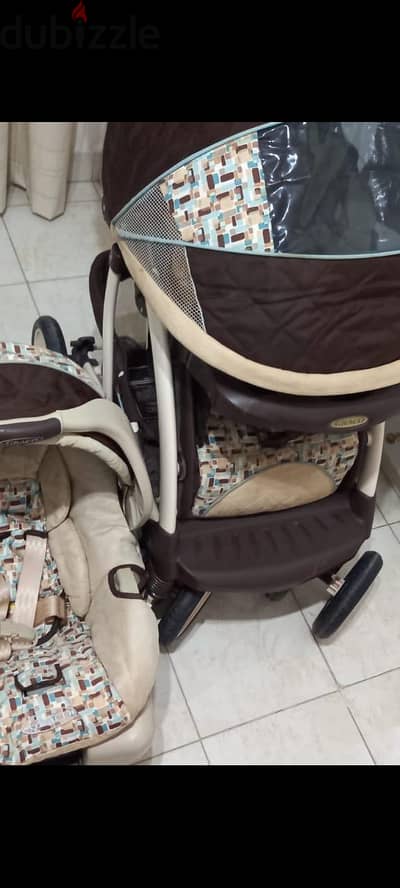 Original Graco Quattro Tour Deluxe Travel System (3 in 1 Set)