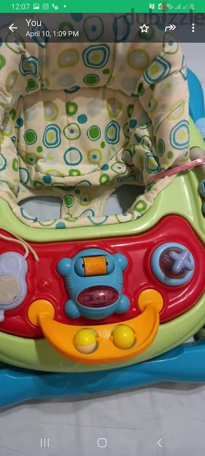 Baby Care Pilot Activity Walker - Great Condition!