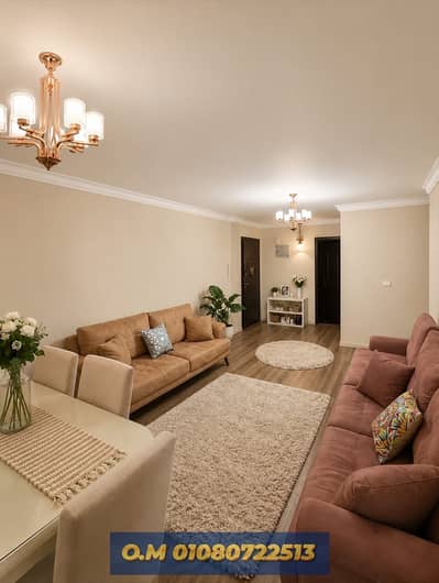 Fully Finished Resale Apartment with Premium Finishing for Sale, Fully Furnished, in Dar Misr El Qronfol, New Cairo. Ready to Move In,