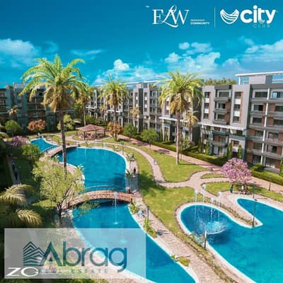For sale, an apartment at a bargain price, in installments over 8 years, directly on Al-Wahat Road, next to MSA University, October.