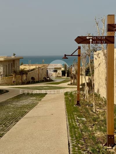 Sea View Twin House Fully Finished & Acs At  Ras El Hekma Ready To Move with Instalment By Marakez For Limited Time Offer