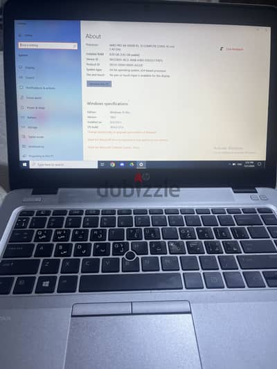 HP Laptop – AMD PRO A8-9600B – 8GB RAM – 640GB HDD