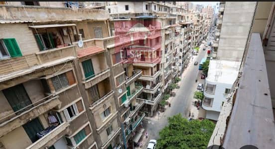 شقه للبيع 125م ب سبورتنج شارع بورسعيد الرئيسي
