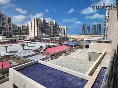 for sale from owner 45M ground-floor  in the New Alamein Downtown area, behind the towers
