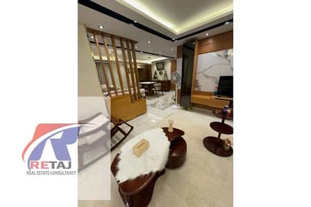 Stunning apartment in a modern tower, first occupancy, 220 sq m / For sale fully furnished or unfurnished, in a prime location on the extension of Al