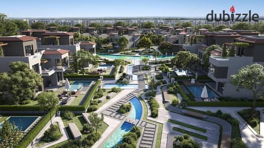 بنتهاوس متشطب في باديه بالم هيلز فيو بانوراما مميز بالتقسيط badya palm hills