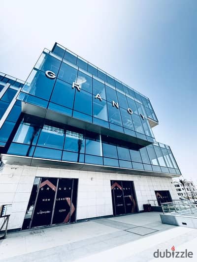 Office space for rent 145 sqm in Granoy mall شمال التسعين التجمع الخامس للشركات