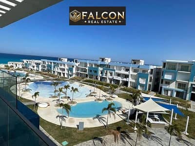 للبيع شاليه بنتهاوس فى قرية فوكا باي راس الحكمة - الساحل الشمالي Fouka bay North Coast بالتقسيط على 8 سنين