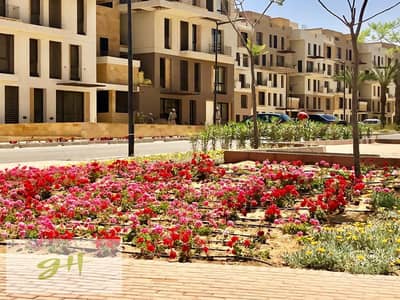 شقة بجاردن جاهزة متشطبة بالمطبخ للبيع في إيستاون سوديك Eastown Sodic New Cairo