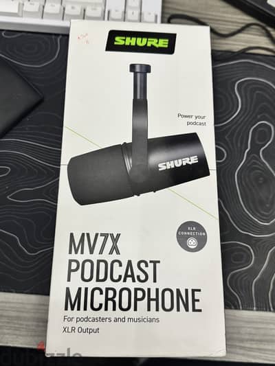 Shure MV7X Podcast