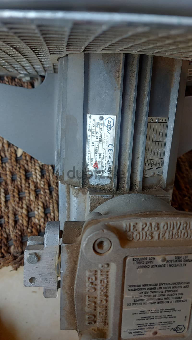 Explosion proof exhuast fan S&P  Made in Spain 6