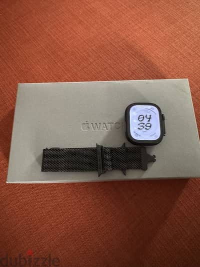 Black Ultra 2 Titanium Strap