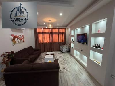 For rent, a furnished hotel apartment in Compound One Katameya, a prestigious location next to all services, restaurants, and global brands.