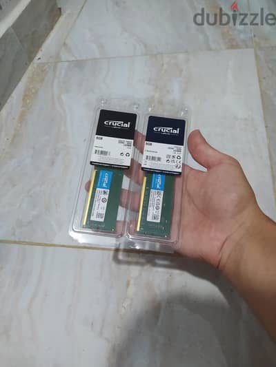 Ram Crucial 2×8 ddr4 3200