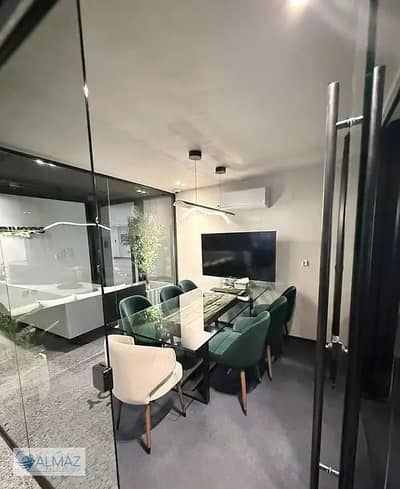 Furnished 70 sq m office for rent in a mall in New Cairo (Fifth Settlement), near all services. Furnished 70 sq m office for rent in a mall in New Cairo (Fifth Settlement), near all services.