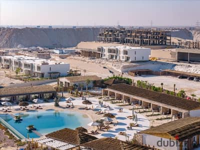 For sale: A fully finished chalet in the Ras El Hekma resort project—located next to Fouka Bay and near the Ras El Hekma Triangle—available with a 500