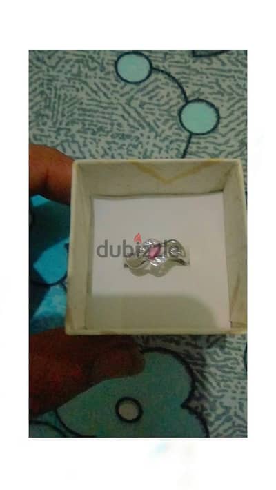 خاتم فضه 925