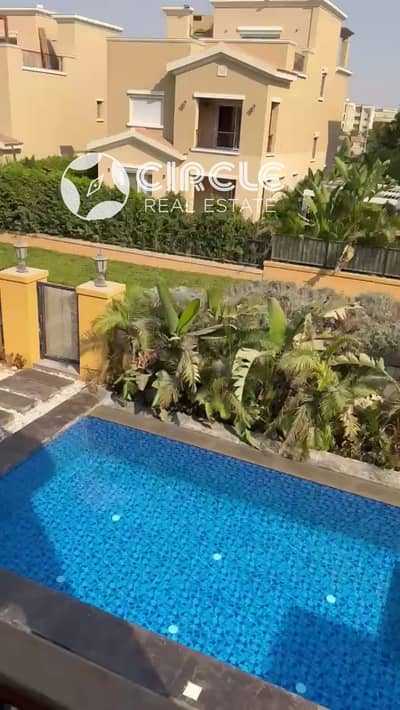 Fully Finished Fully Furnished Premium View With Private Pool 356 sqm Standalone Villa For Rent In Mivida 5th Settlement New Cairo Near AUC