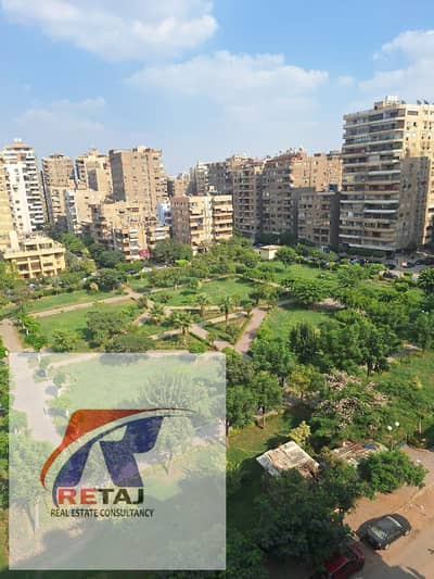 *شقة للإيجار 225م بإطلالة على حديقتين – مكرم عبيد – مدينة نصر*
