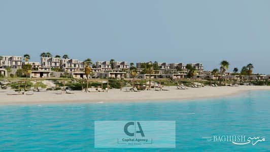 شاليه للبيع  3 غرف متشطب بالكامل بالتكيفات في مرسي باغوش في سيدي حنيش بجوار الماظه باي علي بعد دقائق من سيلفر ساندس - بخصم كاش 30 % Marsa Baghush