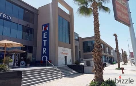 مكتب متشطب للايجار في مول زا لين بالم هيلز 160م Office fully finished for rent in the lane palm hills