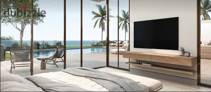 Sea and Lagoon View Villa Lowest Price and DownPayment - In Ras El Hikma North Coast