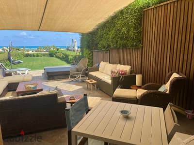 فيلا 180 م لقطة بسعر شالية صف اول متشطبة سوبر لوكس في تلال الساحل الشمالي telal north coast