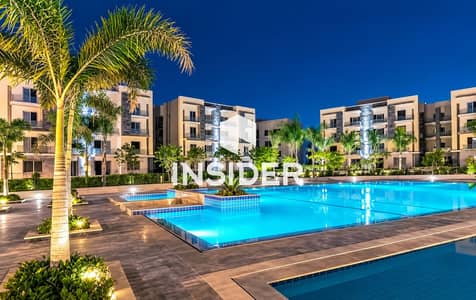 3 room Apartment for sale in Compound in the pool in front of Swan Lake in a service area in 5th settlement