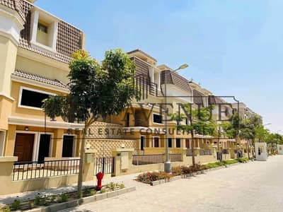 S Villa Middle for sale in Sarai with garden semi-finished (plumbing) under market price with installments till 12/2027