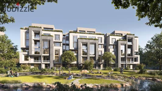Your apartment with a down payment of 777 thousand and installments over 10 years with an area of 122 m, two rooms, one master, delivery in two years with a view of landscape and pool