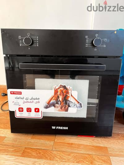 فرن بلت إن فريش غاز 60 سم - زيرو بالضمان