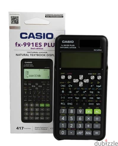 آلة حاسبة CASIO fx-991 ES PLUS اصلية