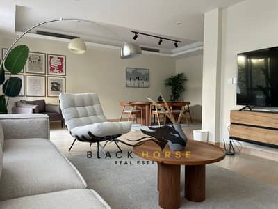 Ground Floor 3-Bedroom Apartment with Garden for Rent in Cairo Festival City