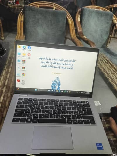 لاب توب ديل للبيع كسر زيرو لم يستعمل سوى ايام قليله فقط