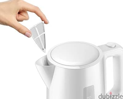 Philips Plastic White Kettle, 1.7 Liter capacity 2400W, HD9318/01
