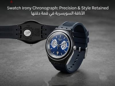 Swatch Irony Chrono Blue Dial