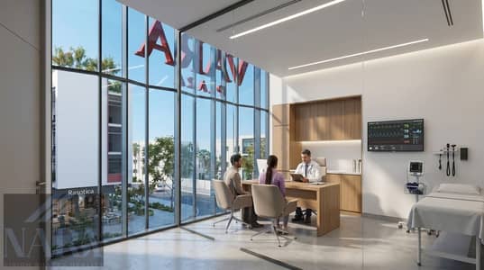 عيادة طبية للبيع من المالك مباشرة بالدور الأول في الشيخ زايد (Sheikh Zayed) - مشروع Vara Plaza من شركة Nara Developments
