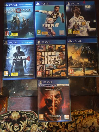 العاب حالتها كويسه جدا بدون اى خرابيش