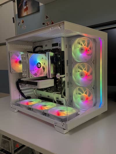 RTX 5060 & i5 14400F & 32GB DDR5 | ALL WHITE GAMING PC تجميعة جيمنج