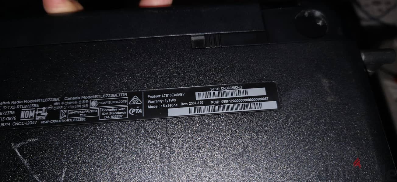 HP Notebook 15 Nvidia 2G 1