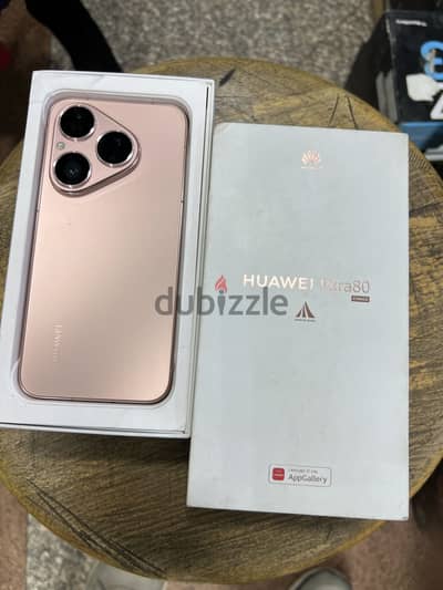 Huawei Pura 80 dual sim 256/12G Gold جديد