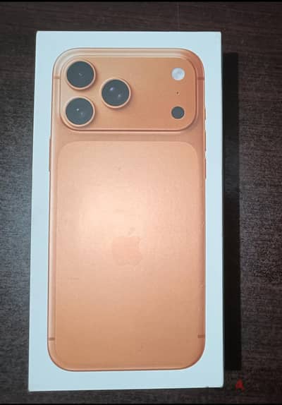 iphone 17 pro max 512gb dual esim cosmic orange sealed