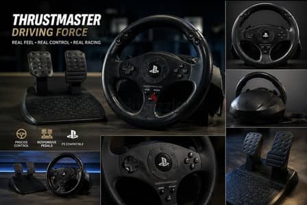 دركسيون و بدالات PS4 و PS3 حالة ممتازة
