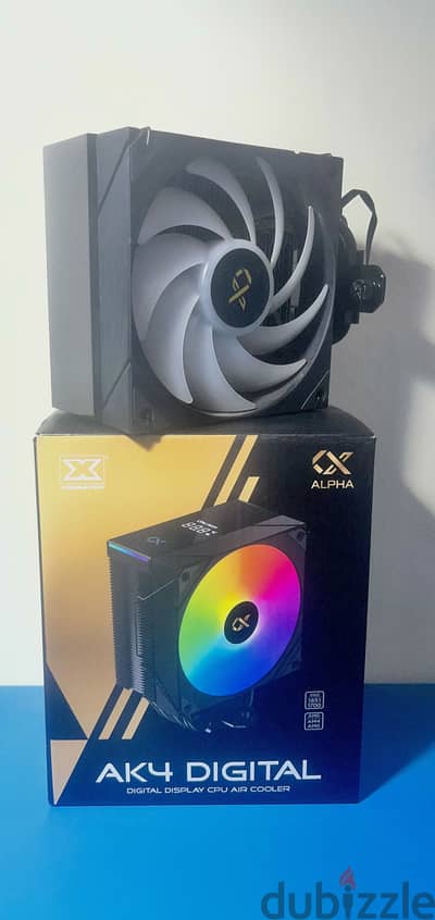 Xigmatek AK4 Digital LED Display ARGB Air CPU Cooler