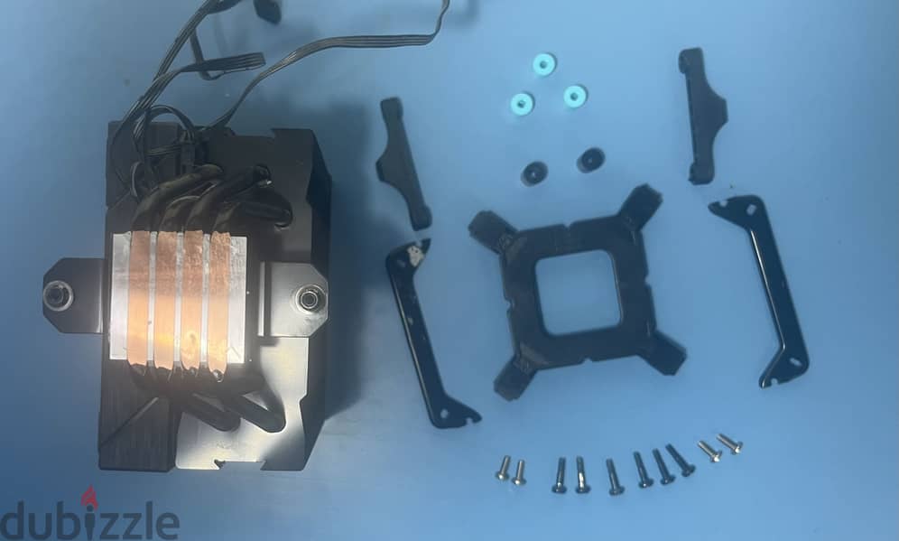 Xigmatek AK4 Digital LED Display ARGB Air CPU Cooler 3