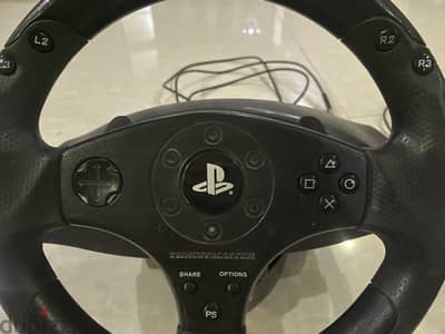 طارة سباق Thrustmaster T80 Ferrari 488 لـ PS4 مع الدواسات