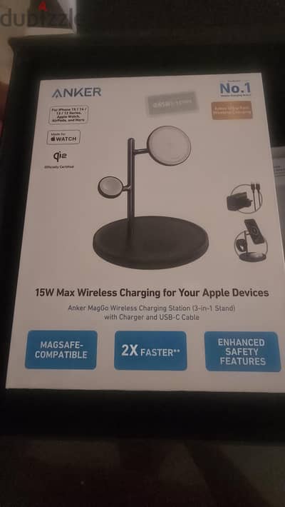 Anker MagGo Wireless Charging Station 3-in-1 Stand