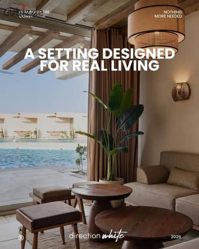 Apartment for sale in Direction White Ras El Hekma – distinctive view with Direct Pool Access