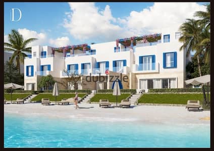 فلاوتينج تاون هاوس للبيع في Naia Bay Ras El Hekma – أول تجربة سكنية بإطلالة مباشرة على الكريستال لاجون