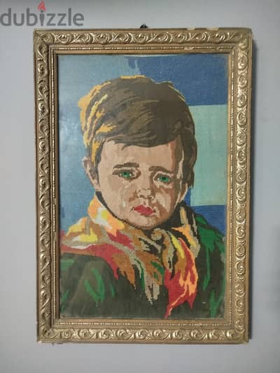 تابلوه الطفل الباكي من سنه 1960